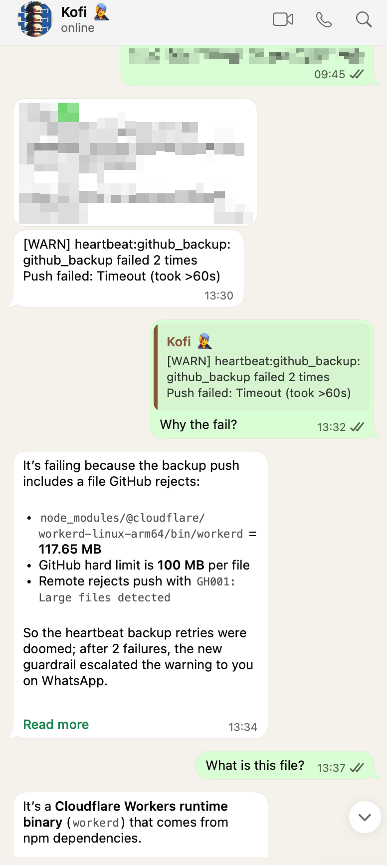 Esclate issue if task fails twice